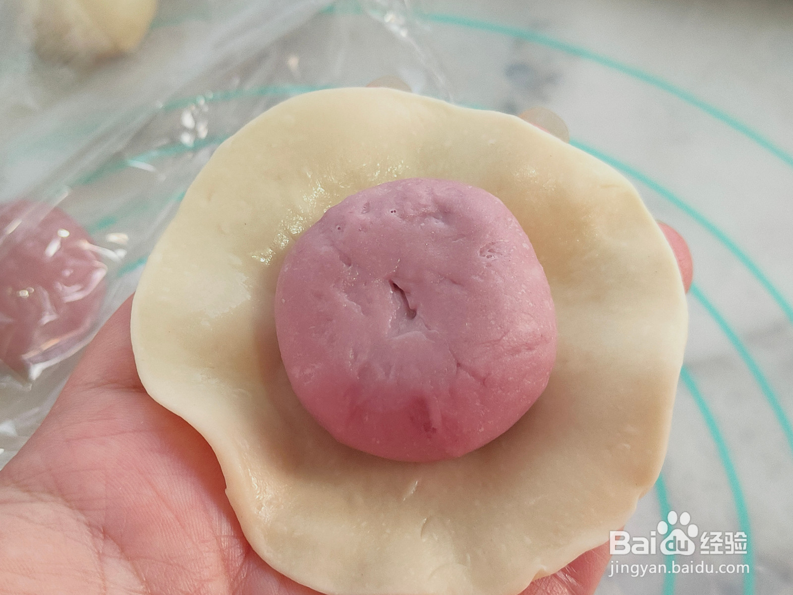 紫薯开花馒头的做法