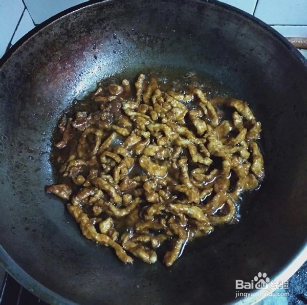 京酱肉丝的做法