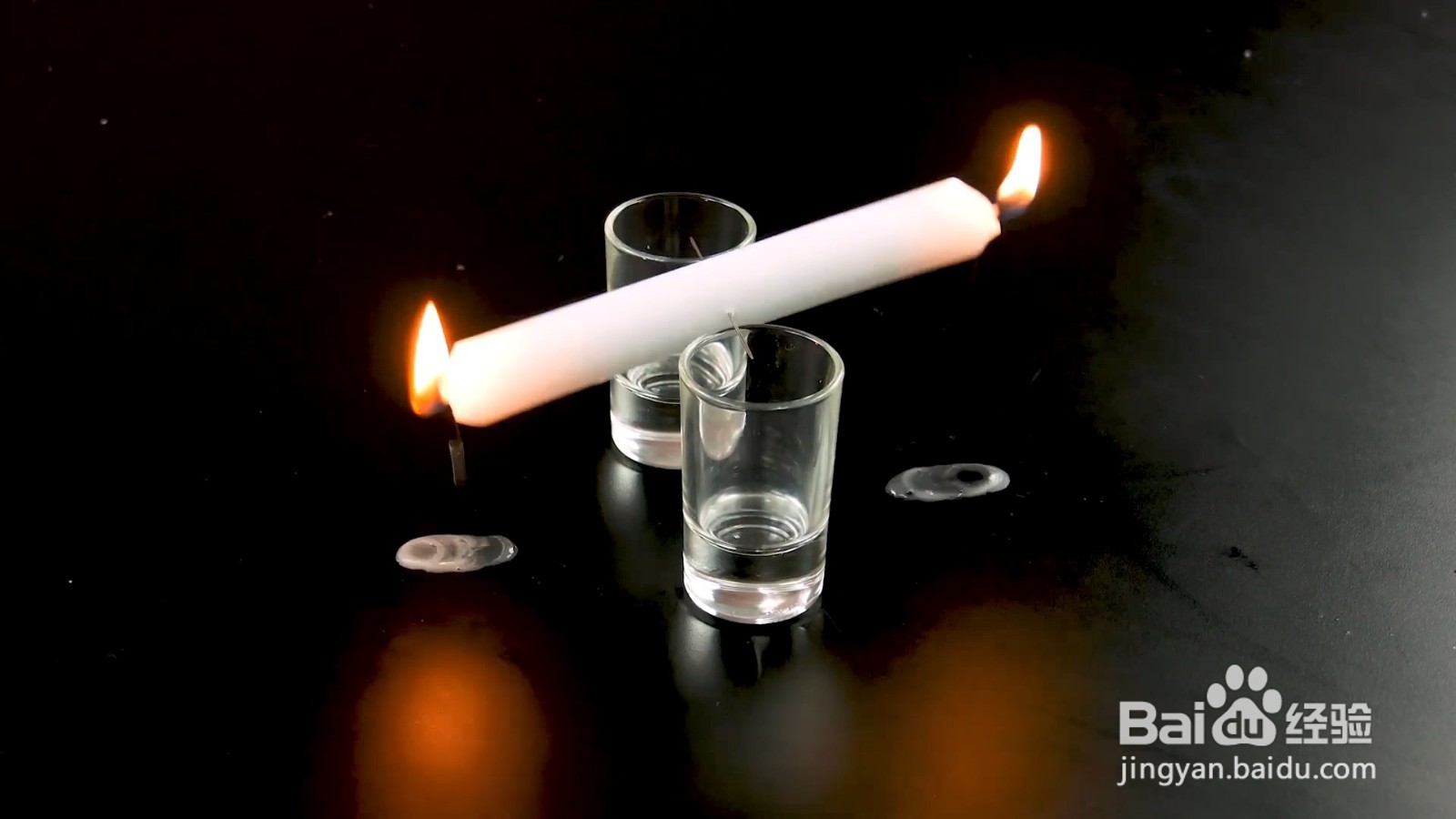 教你一招做摇摆蜡烛,真的太有趣了!