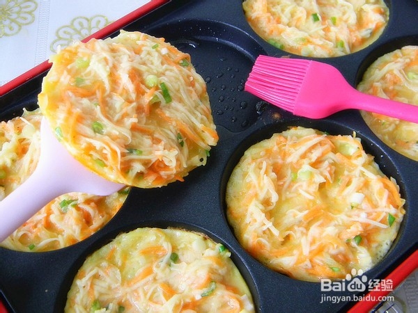 如何做土豆胡萝卜蛋饼？