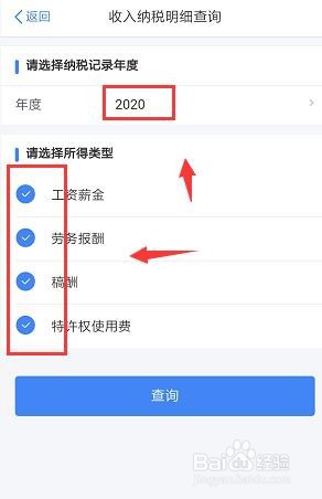 如何查询个人所得税有多少