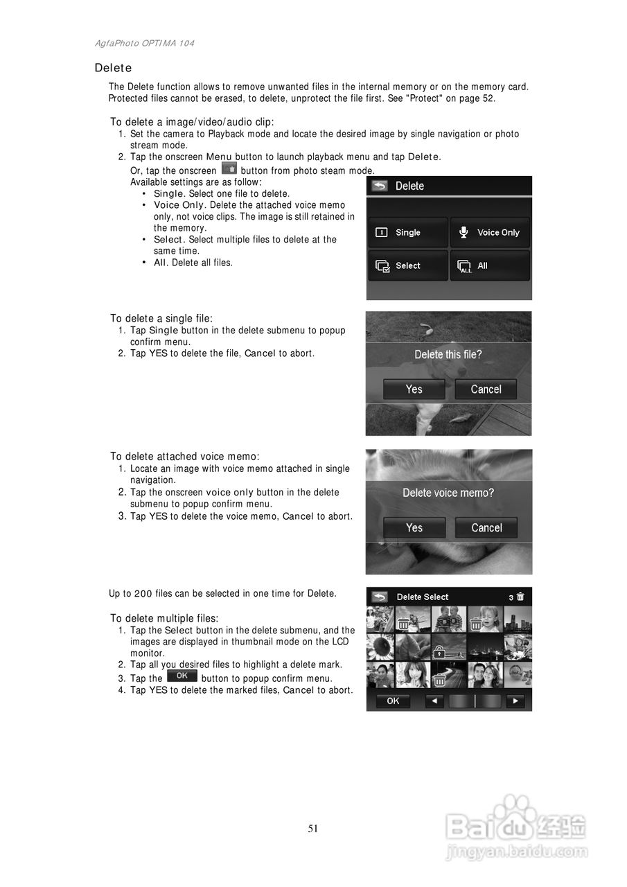 爱克发AgfaPhoto OPTIMA 104数码相机使用说明书:[6]