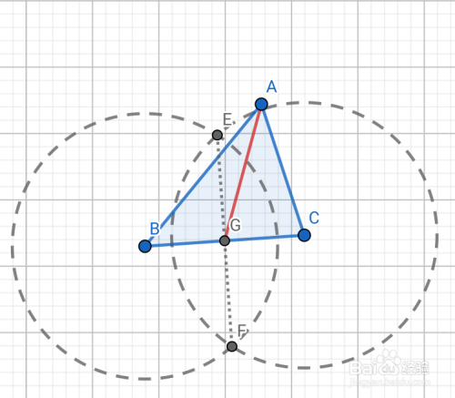三角形的中线怎么画