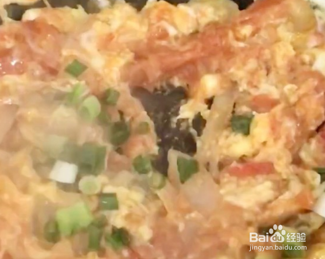 海蛎干番茄炒鸡蛋的做法