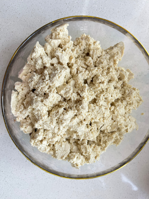 低脂无油牛肉豆腐炒饭