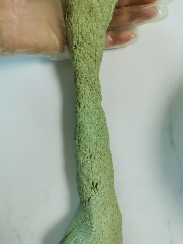 咸蛋黄肉松青团