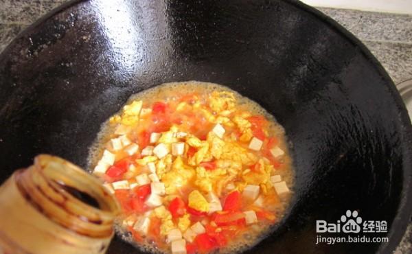 如何做有胃口的鸡蛋豆腐打卤面