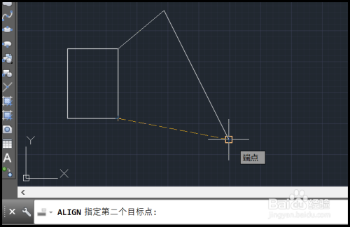 CAD如何使图形强制对齐?