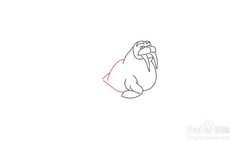 海象的简笔画怎么画