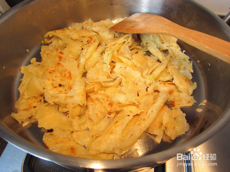 南北通吃葱油手抓饼的做法