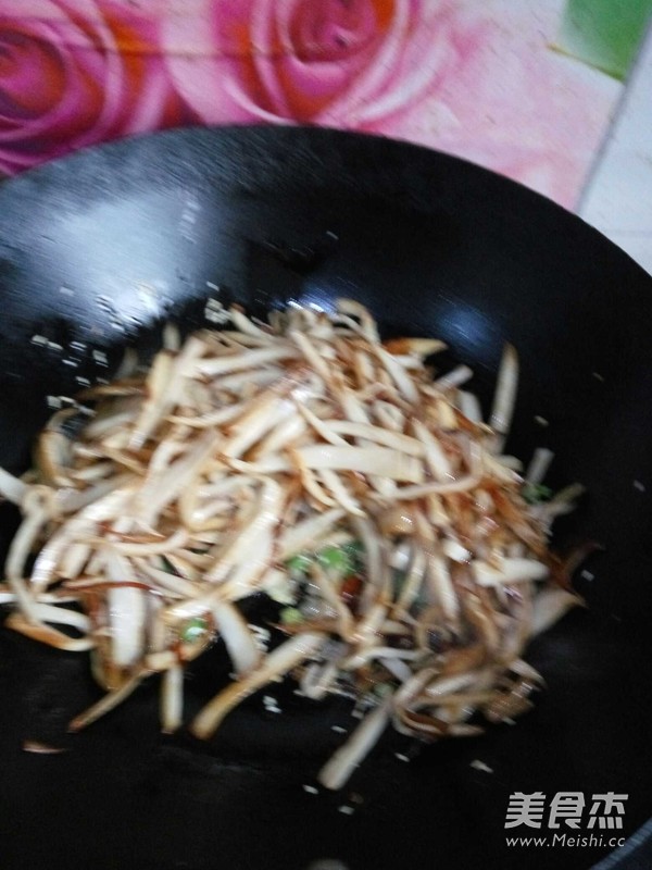 干煸杏鲍菇的做法