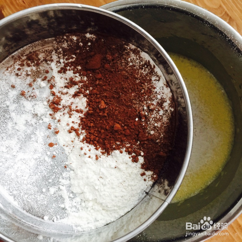 可可蛋糕卷的做法