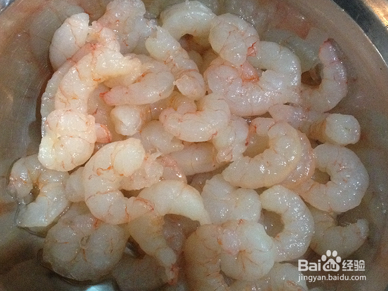 茄子烩虾仁的做法