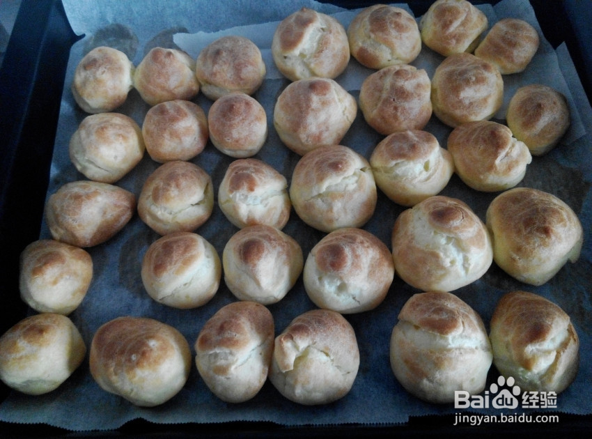 卡仕达泡芙的做法