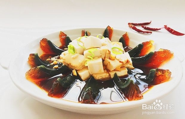 凉拌皮蛋小吃