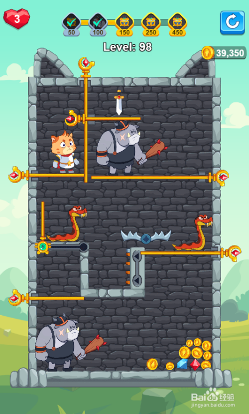 Cat Force的Level：98如何通过