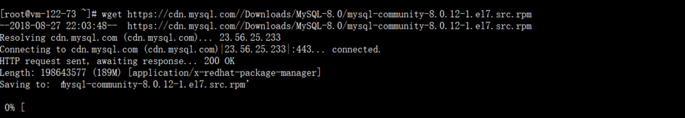 centos7源码编译mysql8.0