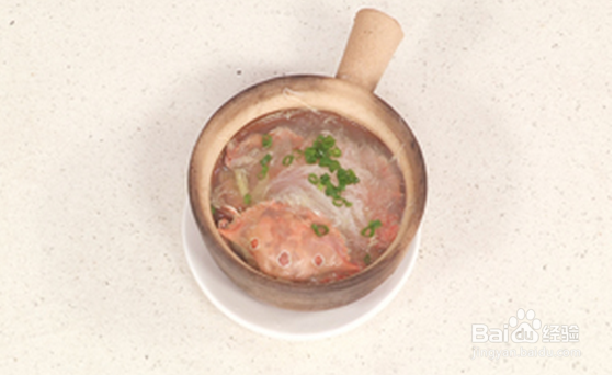正餐鲜蟹银丝煲