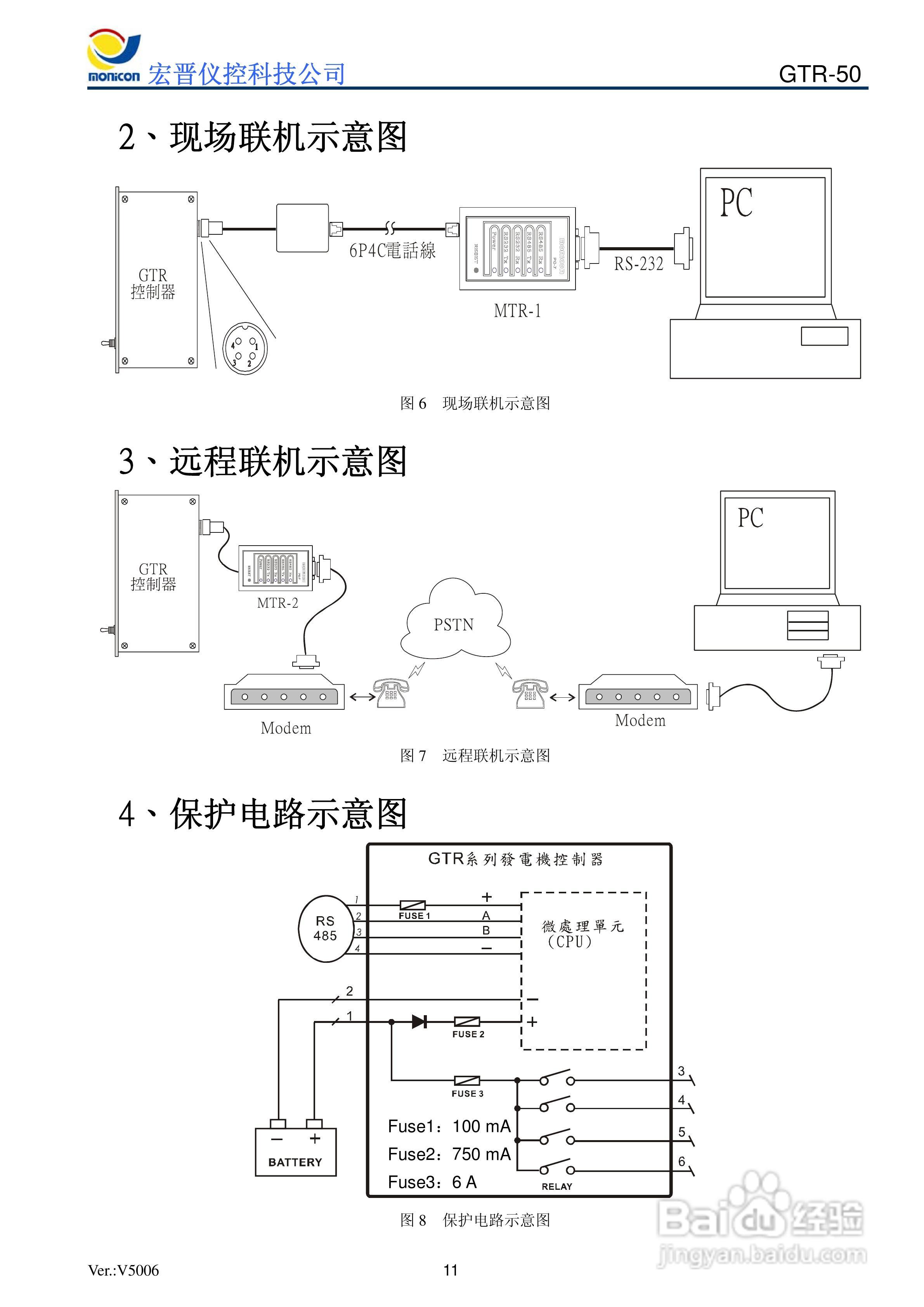 GTR-50发电机控制器说明书:[2]