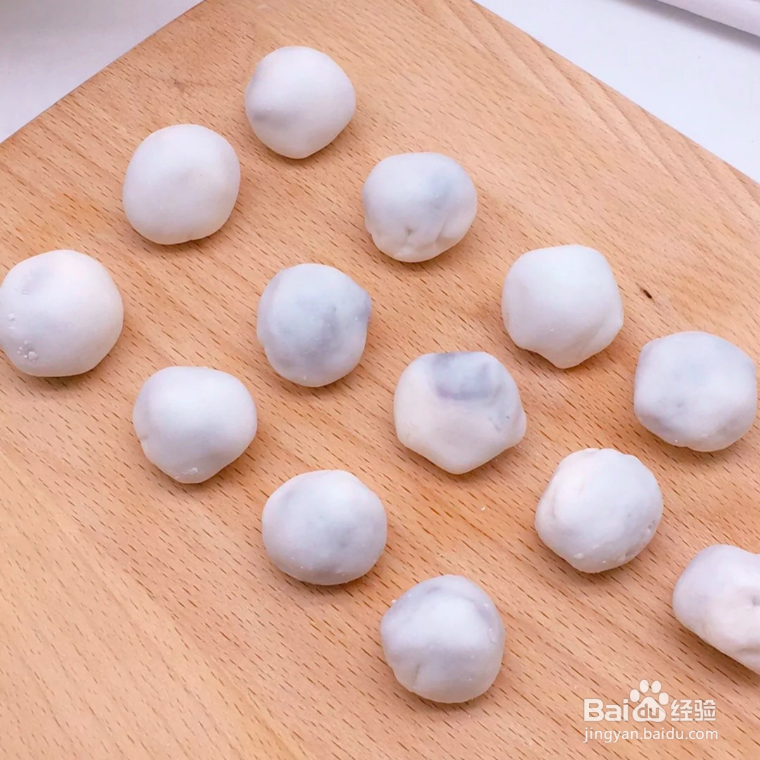 宝宝版紫薯水晶汤圆怎么做?
