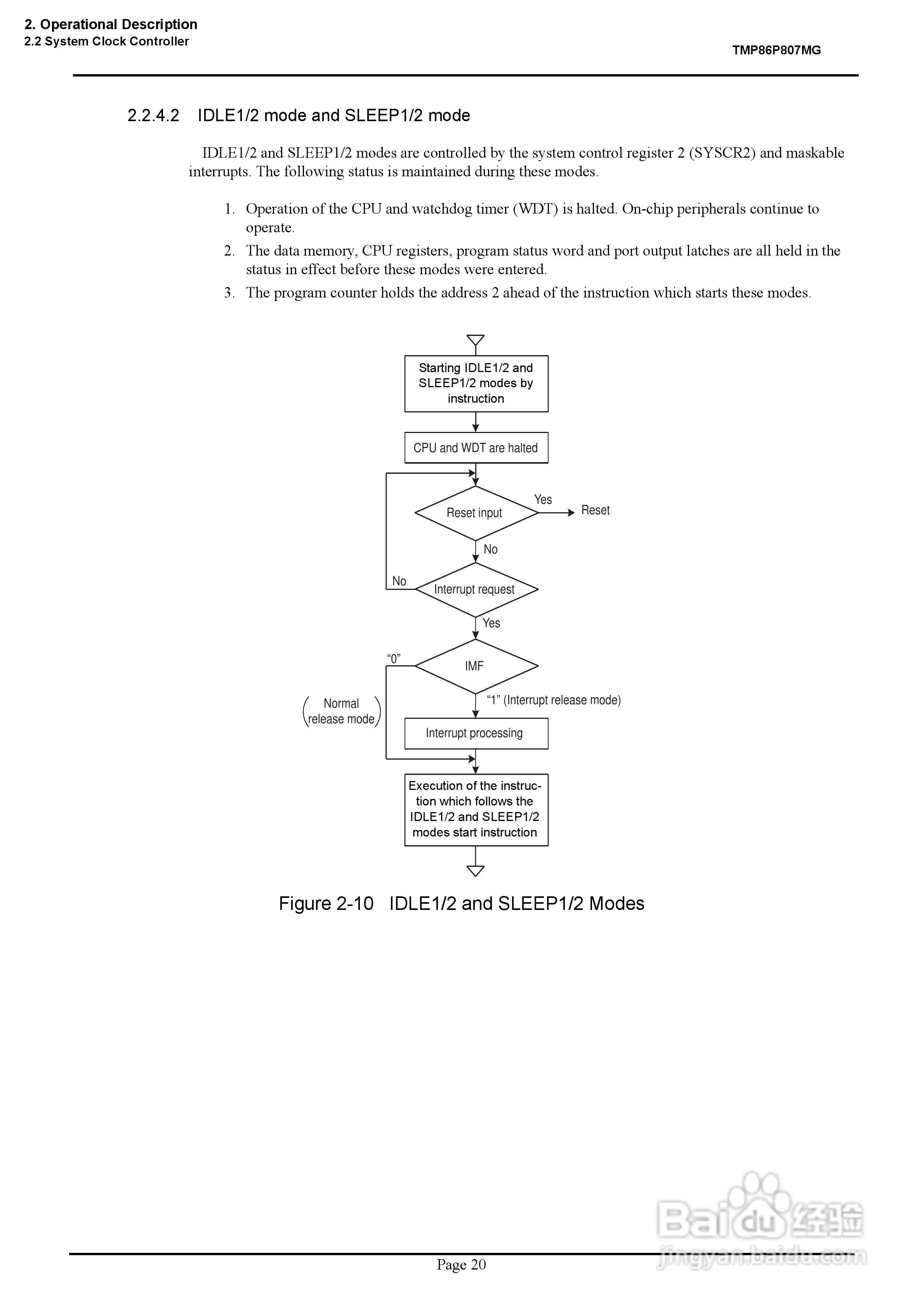 TOSHIBA TMP86P807MG微处理器说明书:[4]