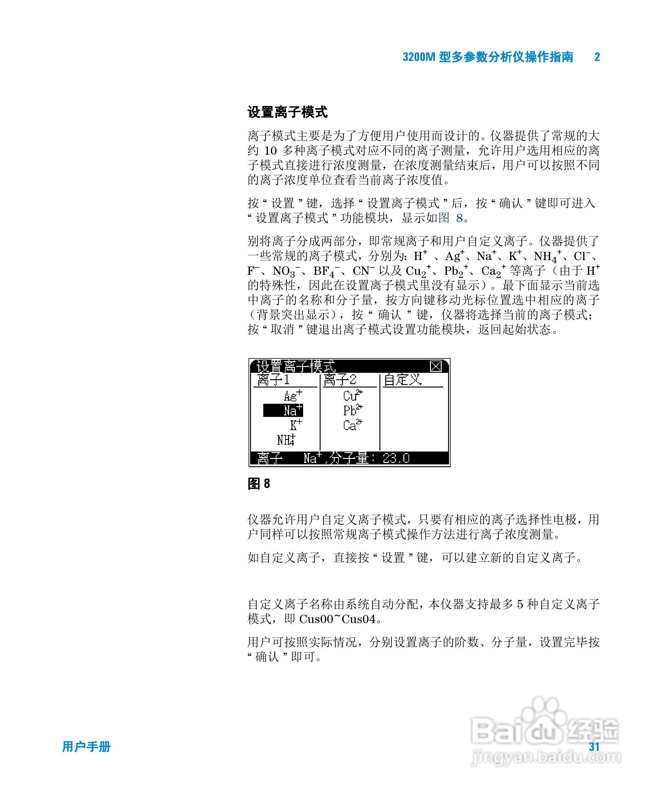 Agilent 3200M多参数分析仪用户手册:[4]