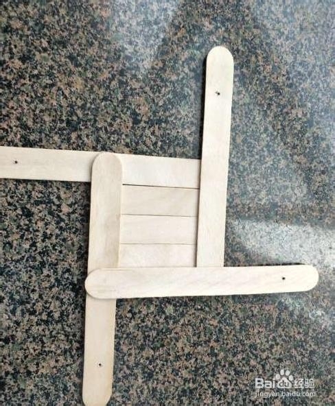 手工制作--雪糕棍吊饰花圃