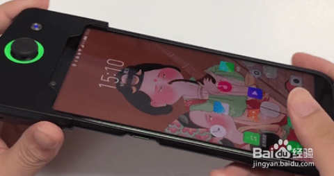 黑鲨手柄怎么用