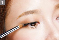 冷色调皮肤的浓妆