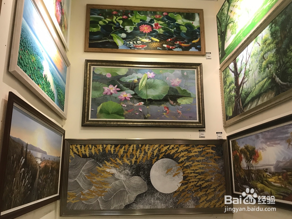 昆明最大的画廊，装饰配画