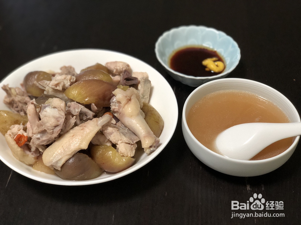 香香脆脆的无花果浸鸡