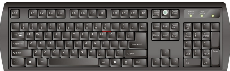 网页上的字体变大或变小了怎么办