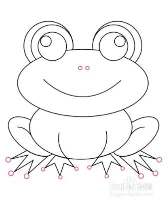 如何为孩子们画一只青蛙