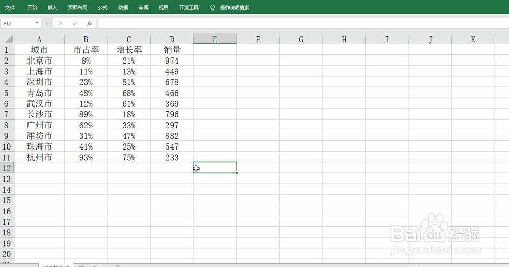Excel制作气泡图注意事项