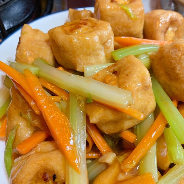 家常菜酿豆腐泡