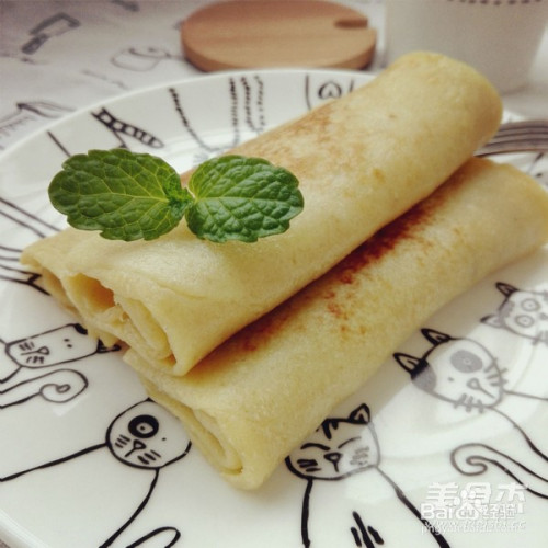 香蕉鸡蛋卷的做法