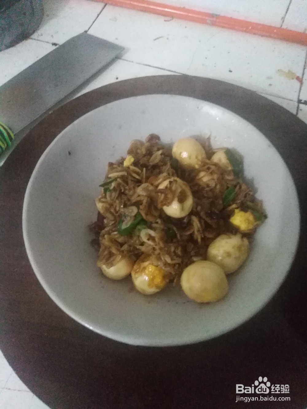 鹌鹑蛋如何炒虾皮？