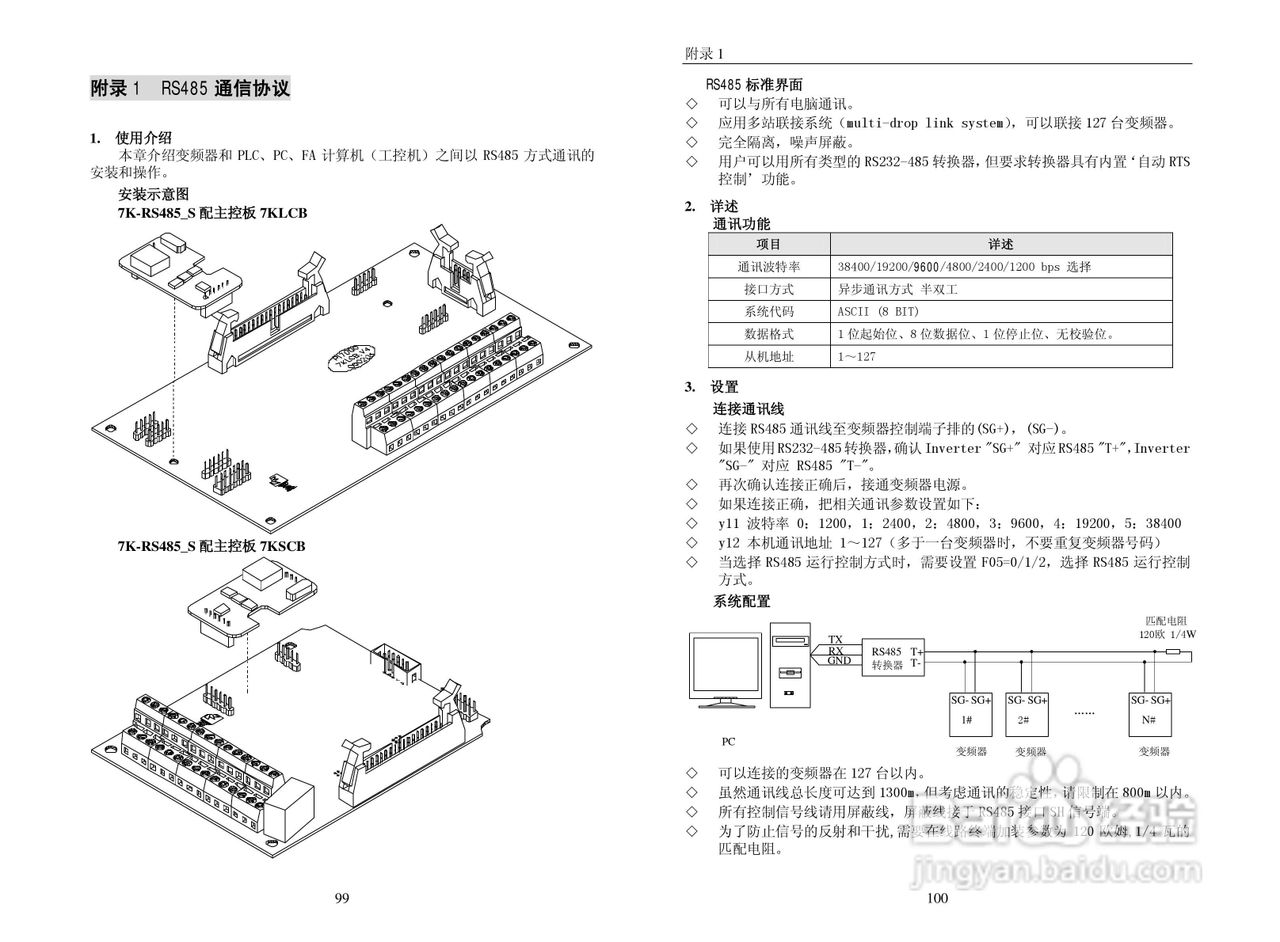 普传科技变频器PI7600说明书:[6]