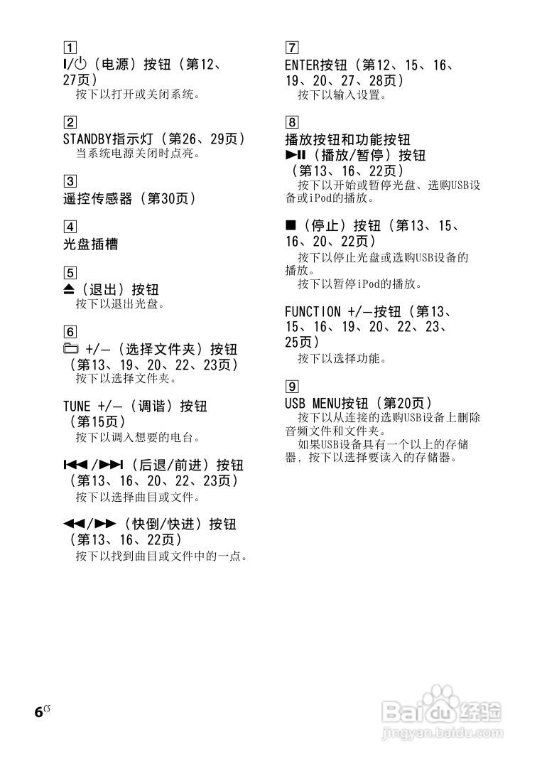 索尼CMT-LX30iR迷你组合音响使用说明书:[3]