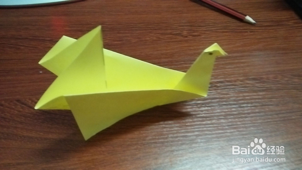 手工折纸——水鸟(1)