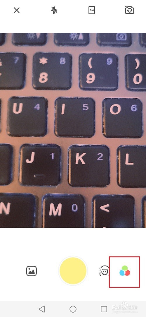 黄油相机怎么关闭滤镜