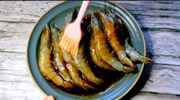 正大对虾蜜汁烤虾