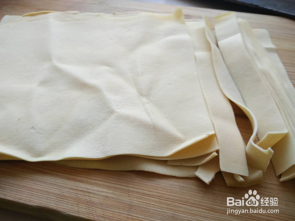 千张结烧五花肉——花式私房菜。