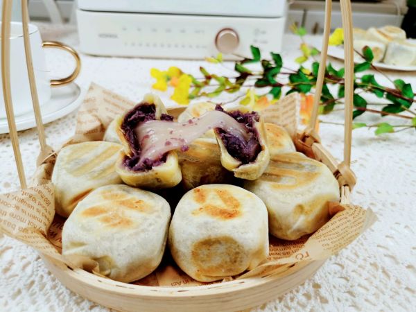 紫薯芋泥仙豆糕