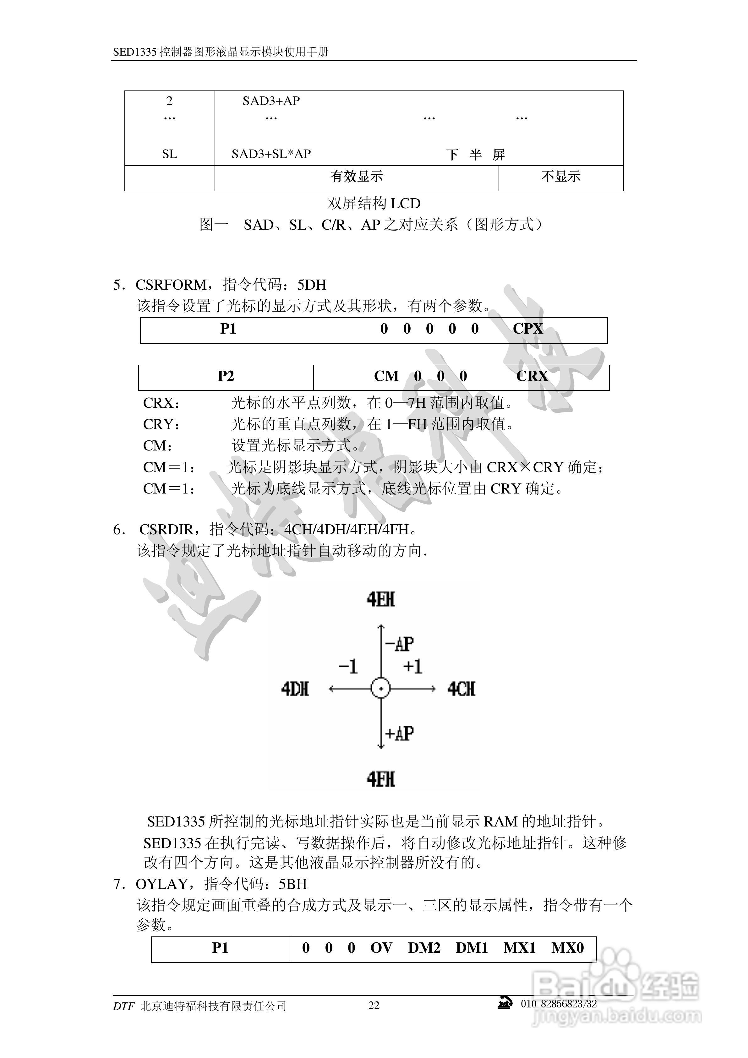 迪特福科技S1D13335点阵图形式控制器使用手册:[3]
