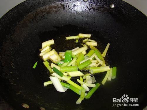 河蚌爆炒大葱