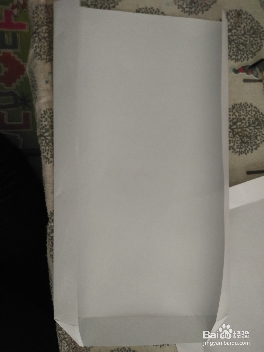 幼儿园手工怎么用A4纸做环保购物袋