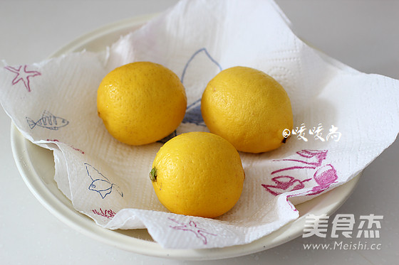 蜜渍柠檬的做法