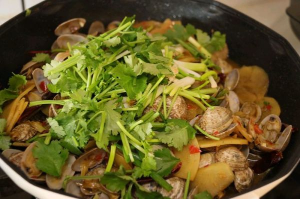香辣土豆片花甲