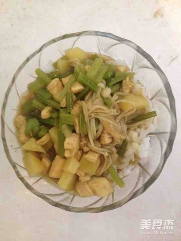 咖喱什锦饭的做法